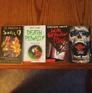Set of Four Mystery and Horror Books
